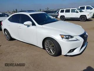 2015 Lexus IS 250 with VIN JTHBF1D25F5069558, listed as a IAAI auction lot 42664732 with 47,263 mi miles and . Bid and sale history available at DreamBid. Image 1.