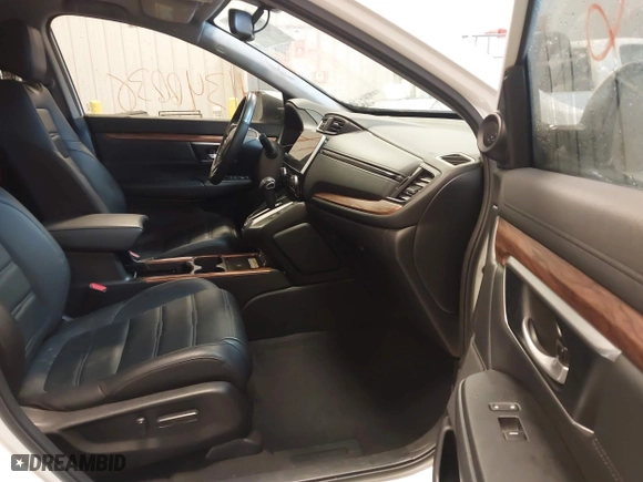 2021 Honda CR-V Touring with VIN 5J6RW2H96ML006727, listed as a IAAI auction lot 41340036 with 1 mi miles. Bid and sale history available at carsss.com. Image 5.