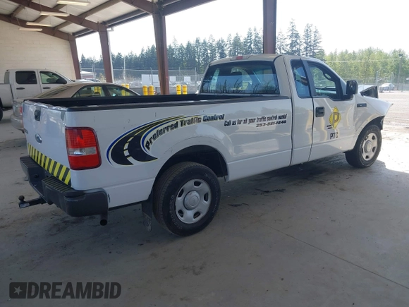 2007 Ford F-150 XL with VIN 1FTPF12V37KB92735, listed as a IAAI auction lot 42127038 with 162,219 mi miles and . Bid and sale history available at carsss.com. Image 4.