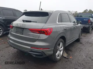 2020 Audi Q3 S line Premium with VIN WA1DECF36L1094769, listed as a IAAI auction lot 41191285 with 30,769 mi miles and . Bid and sale history available at DreamBid. Image 4.