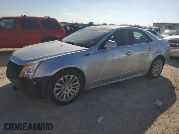 2011 Cadillac CTS Performance with VIN 1G6DJ5EY7B0104467, listed as a Copart auction lot 43811075 with 130,136 mi miles and Salvage Title. Bid and sale history available at carsss.com. Image 1.