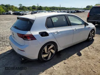 2024 Volkswagen Golf GTI S with VIN WVWGA7CD5RW147878, listed as a Copart auction lot 61032694 with 2,324 mi miles and Salvage Title. Bid and sale history available at carsss.com. Image 3.