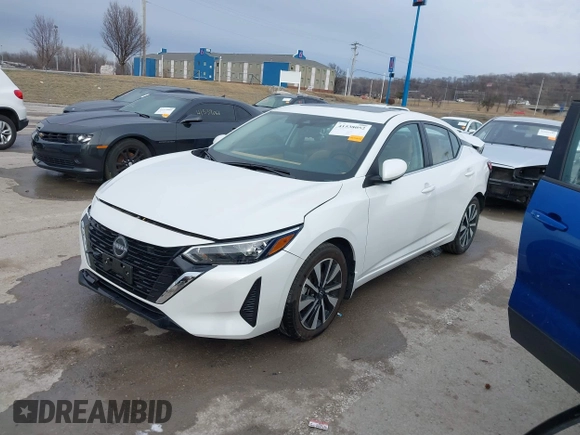 2024 Nissan Sentra SV with VIN 3N1AB8CV5RY315676, listed as a IAAI auction lot 41538052 with 2,410 mi miles and . Bid and sale history available at DreamBid. Image 2.