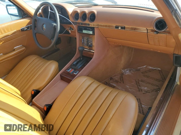 1978 Mercedes-Benz SL with VIN 10704412048026, listed as a Copart auction lot 83472774 with 74,129 mi miles and Clean title. Bid and sale history available at DreamBid. Image 8.