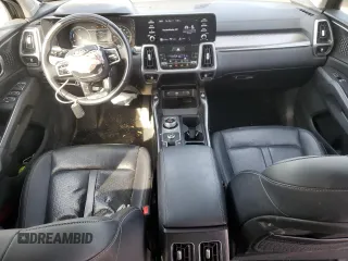 2021 Kia Sorento EX with VIN KNDRH4LG2M5033557, listed as a Copart auction lot 48209075 with 57,705 mi miles and Salvage title. Bid and sale history available at DreamBid. Image 8.