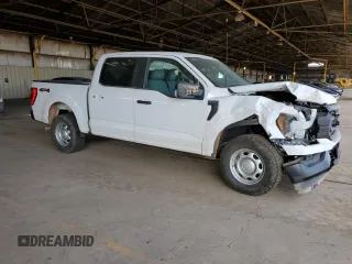 2023 Ford F-150 XL with VIN 1FTEW1EBXPKD31221, listed as a Copart auction lot 47306805 with 14,999 mi miles and Non Repairable. Bid and sale history available at carsss.com. Image 4.