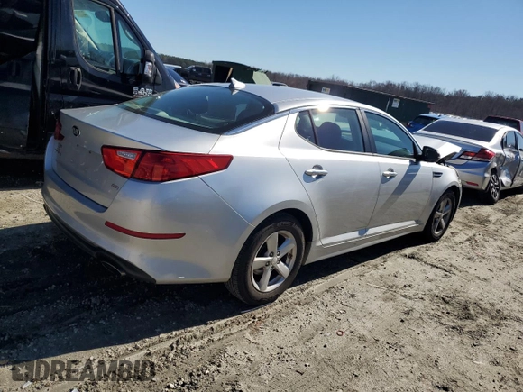 2015 Kia Optima LX z VIN 5XXGM4A72FG431663, wystawiony jako Copart lot #48197175 z przebiegiem 147 940 mil mil oraz Szkoda całkowita • Salvage title. Historia ofert i sprzedaży dostępna na DreamBid. Obrazek 3.