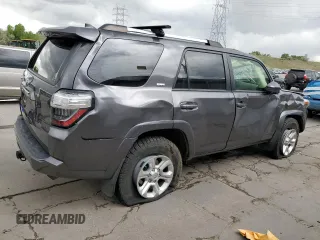 2019 Toyota 4Runner SR5 with VIN JTEBU5JR5K5649351, listed as a Copart auction lot 57179625 with 50,038 mi miles and Non repairable. Bid and sale history available at DreamBid. Image 3.