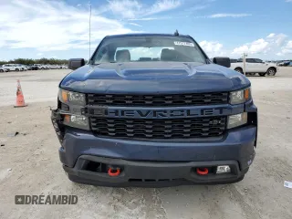 2020 Chevrolet Silverado 1500 Custom with VIN 1GCRWBEK4LZ367009, listed as a Copart auction lot 47017405 with 61,900 mi miles and Non Repairable. Bid and sale history available at carsss.com. Image 5.