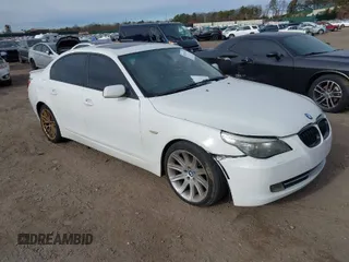 2008 BMW 5 Series 535xi with VIN WBANV93548CW56311, listed as a IAAI auction lot 38223637 with 106,901 mi miles and . Bid and sale history available at carsss.com. Image 1.