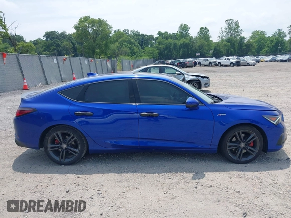 2023 Acura Integra w/A-Spec Package with VIN 19UDE4H35PA002597, listed as a IAAI auction lot 42444433 with 54,356 mi miles and . Bid and sale history available at DreamBid. Image 13.