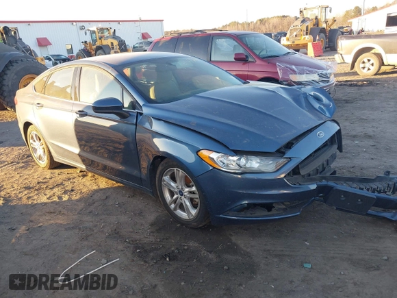 2018 Ford Fusion SE with VIN 3FA6P0HD6JR224085, listed as a IAAI auction lot 41437286 with 85,340 mi miles and . Bid and sale history available at DreamBid. Image 1.