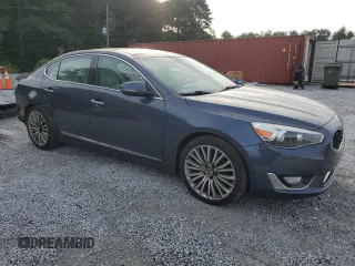 2014 Kia Cadenza Premium with VIN KNALN4D72E5122525, listed as a Copart auction lot 72458234 with 212,900 mi miles and Salvage Title. Bid and sale history available at carsss.com. Image 4.