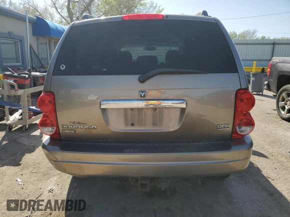 2004 Dodge Durango Limited with VIN 1D8HB58D34F239645, listed as a Copart auction lot 52396665 with Not Provided miles and Clean Title. Bid and sale history available at DreamBid. Image 6.