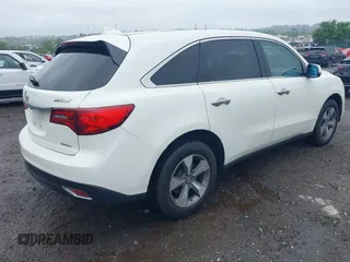 2016 Acura MDX z VIN 5FRYD4H23GB035209, wystawiony jako IAAI lot #42267892 z przebiegiem 109 295 mil mil oraz . Historia ofert i sprzedaży dostępna na DreamBid. Obrazek 4.