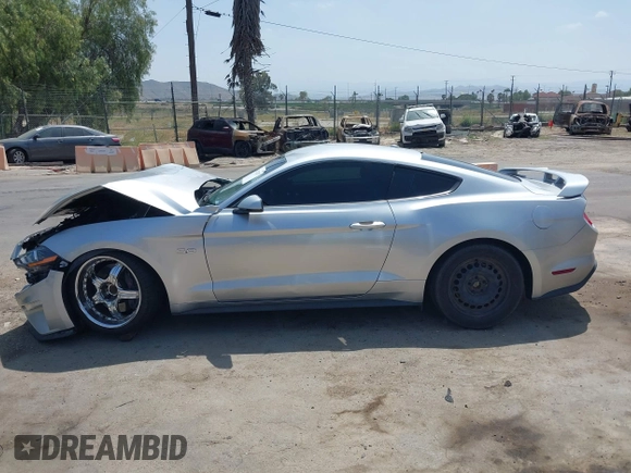 2018 Ford Mustang GT with VIN 1FA6P8CF7J5146796, listed as a IAAI auction lot 42111287 with Not Provided miles. Bid and sale history available at carsss.com. Image 15.