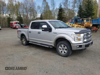 2017 Ford F-150 XL with VIN 1FTEW1EG8HKD36107, listed as a Copart auction lot 56066715 with 129,387 mi miles and Clean Title. Bid and sale history available at carsss.com. Image 4.