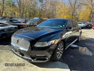 2017 Lincoln Continental Livery with VIN 1LN6L9UK9H5617828, listed as a Copart auction lot 54479645 with 236,983 mi miles and Clean Title. Bid and sale history available at carsss.com. Image 2.
