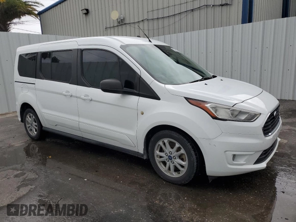 2020 Ford Transit Connect XLT z VIN NM0GS9F22L1436141, wystawiony jako Copart lot #59129465 z przebiegiem 110 301 mil mil oraz Czysty tytuł • Clean title. Historia ofert i sprzedaży dostępna na DreamBid. Obrazek 4.