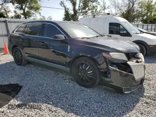 2010 Lincoln MKT EcoBoost with VIN 2LMHJ5AT1ABJ24705, listed as a Copart auction lot 52198905 with 58,288 mi miles and Salvage Title. Bid and sale history available at DreamBid. Image 4.