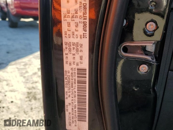 2013 Dodge Journey SXT with VIN 3C4PDDBG2DT579179, listed as a Copart auction lot 46443415 with 180,456 mi miles and Salvage Title. Bid and sale history available at DreamBid. Image 16.