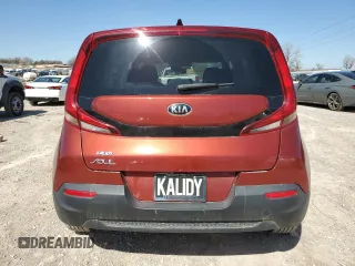 2020 Kia Soul LX with VIN KNDJ23AU1L7103859, listed as a Copart auction lot 48561715 with 62,152 mi miles and Salvage Title. Bid and sale history available at carsss.com. Image 6.