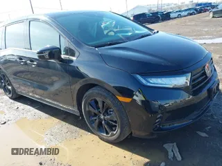2024 Honda Odyssey Sport with VIN 5FNRL6H75RB070899, listed as a IAAI auction lot 41784731 with 3,875 mi miles and . Bid and sale history available at DreamBid. Image 1.