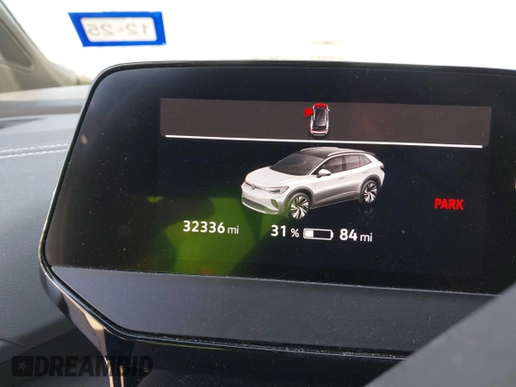 2023 Volkswagen ID.4 Pro with VIN 1V2CMPE82PC008195, listed as a IAAI auction lot 41828830 with 32,336 mi miles and . Bid and sale history available at DreamBid. Image 17.
