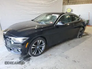 2020 BMW 4 Series 430i xDrive z VIN WBA4W5C00LFH63856, wystawiony jako Copart lot #52082275 z przebiegiem 95 081 mil mil oraz Szkoda całkowita • Salvage title. Historia ofert i sprzedaży dostępna na DreamBid. Obrazek 1.