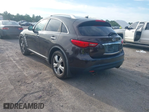 2010 Infiniti FX with VIN JN8AS1MW7AM855604, listed as a IAAI auction lot 42604122 with 188,605 mi miles and . Bid and sale history available at DreamBid. Image 3.