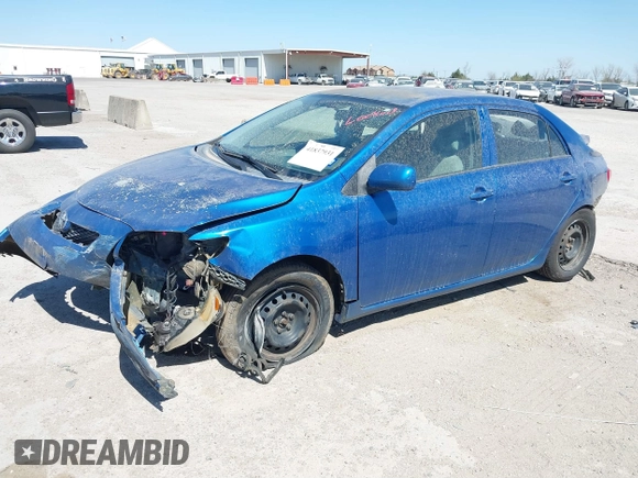 2010 Toyota Corolla with VIN 1NXBU4EE8AZ295248, listed as a IAAI auction lot 41837931 with 1 mi miles. Bid and sale history available at carsss.com. Image 2.