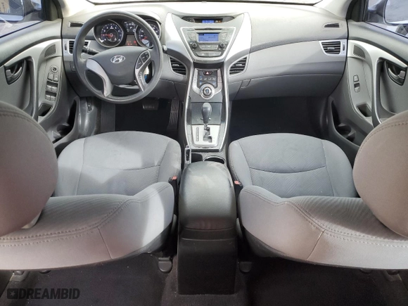 2013 Hyundai Elantra Limited with VIN 5NPDH4AE7DH421024, listed as a Copart auction lot 52199715 with 128,162 mi miles and Salvage Title. Bid and sale history available at carsss.com. Image 8.