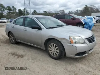 2009 Mitsubishi Galant ES with VIN 4A3AB36FX9E025528, listed as a Copart auction lot 47266845 with 260,522 mi miles and Salvage Title. Bid and sale history available at carsss.com. Image 4.