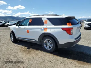 2024 Ford Explorer XLT with VIN 1FMSK8DH8RGA30655, listed as a Copart auction lot 53909485 with 0 mi miles and Salvage Title. Bid and sale history available at carsss.com. Image 2.