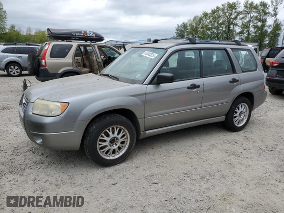 2007 Subaru Forester X with VIN JF1SG63637H745186, listed as a Copart auction lot 55043825 with 193,476 mi miles and Clean Title. Bid and sale history available at carsss.com. Image 1.