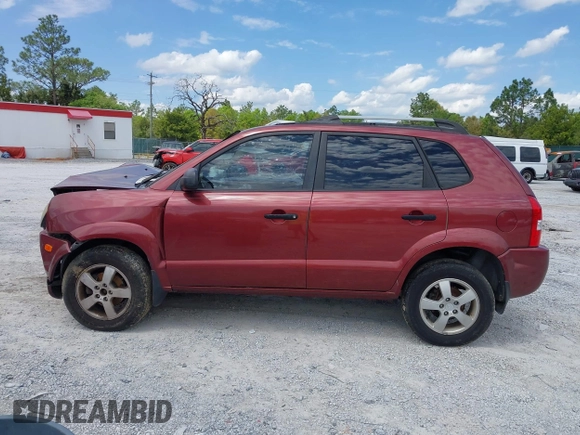 2007 Hyundai Tucson GLS with VIN KM8JM12B27U549064, listed as a IAAI auction lot 42019695 with 223,144 mi miles. Bid and sale history available at carsss.com. Image 14.