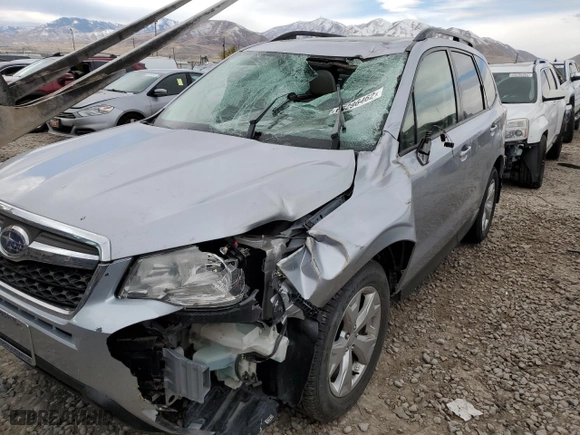 2015 Subaru Forester 2.5i Premium with VIN JF2SJADC8FH478341, listed as a Copart auction lot 65296462 with 136,855 mi miles and Salvage Title. Bid and sale history available at carsss.com. Image 9.