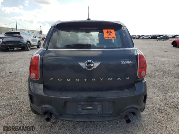 2016 MINI Cooper Countryman S with VIN WMWZC3C5XGWT09213, listed as a Copart auction lot 43316515 with 0 mi miles and Clean Title. Bid and sale history available at carsss.com. Image 6.