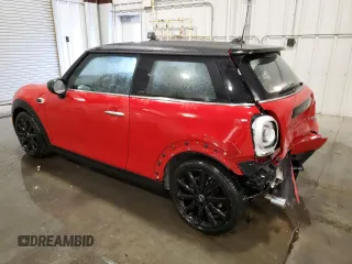 2021 MINI Hardtop Cooper with VIN WMWXR3C00M2N27769, listed as a Copart auction lot 41971375 with 154,596 mi miles and Salvage title. Bid and sale history available at DreamBid. Image 2.
