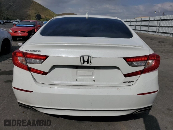 2019 Honda Accord Sport with VIN 1HGCV1F34KA149340, listed as a Copart auction lot 54441635 with 103,444 mi miles and Salvage Title. Bid and sale history available at DreamBid. Image 6.