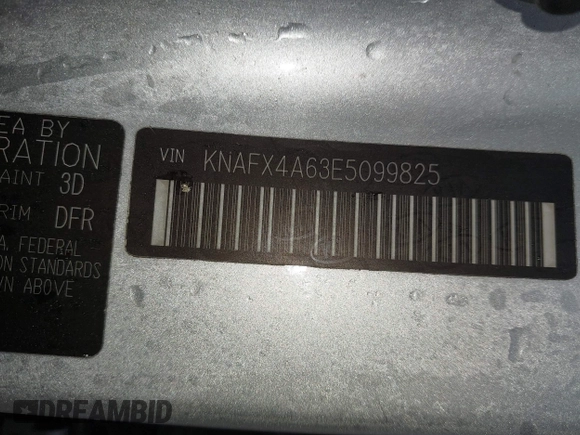 2014 Kia Forte LX with VIN KNAFX4A63E5099825, listed as a IAAI auction lot 42119316 with 174,551 mi miles and . Bid and sale history available at carsss.com. Image 9.