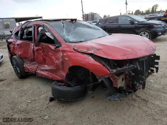 2021 Acura RDX w/A-Spec Package with VIN 5J8TC1H6XML009250, listed as a Copart auction lot 86872864 with 47,532 mi miles and Salvage Title. Bid and sale history available at carsss.com. Image 4.