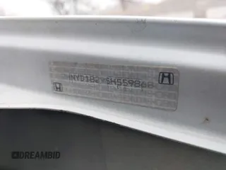 2005 Acura MDX with VIN 2HNYD18295H559868, listed as a IAAI auction lot 41528222 with 1 mi miles. Bid and sale history available at carsss.com. Image 9.