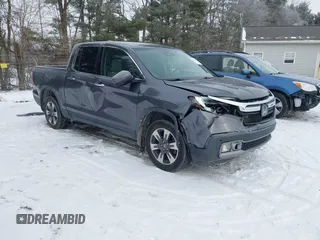 2017 Honda Ridgeline RTL-E with VIN 5FPYK3F75HB035253, listed as a IAAI auction lot 41292668 with 115,581 mi miles and . Bid and sale history available at DreamBid. Image 1.