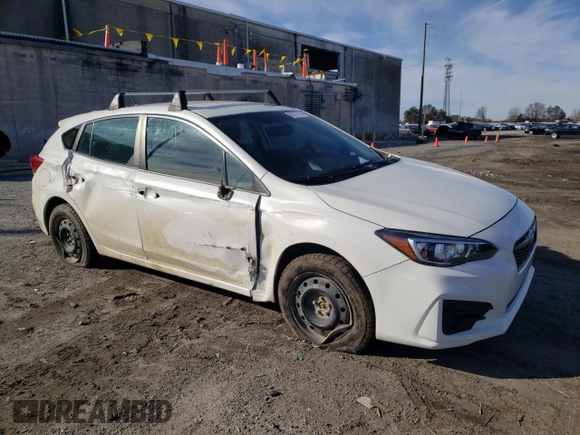 2018 Subaru Impreza with VIN 4S3GTAA60J1741260, listed as a Copart auction lot 38277133 with 92,696 mi miles. Bid and sale history available at carsss.com. Image 4.