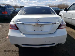 2009 Acura RL Tech Pkg with VIN JH4KB26629C000733, listed as a Copart auction lot 50509645 with 152,387 mi miles and Salvage Title. Bid and sale history available at carsss.com. Image 6.