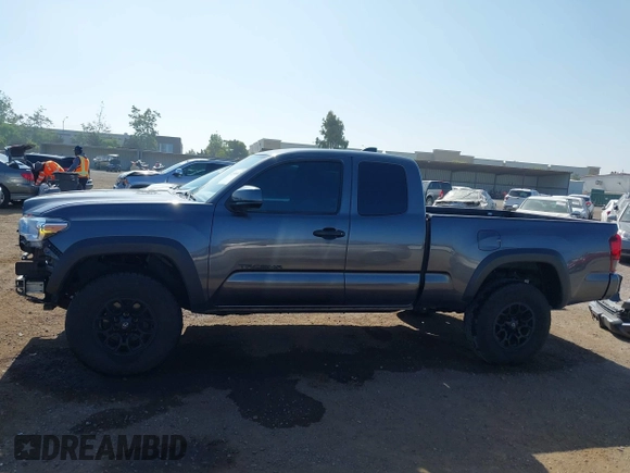 2022 Toyota Tacoma SR with VIN 3TYRX5GN3NT066696, listed as a IAAI auction lot 42514462 with 35,687 mi miles and . Bid and sale history available at DreamBid. Image 15.