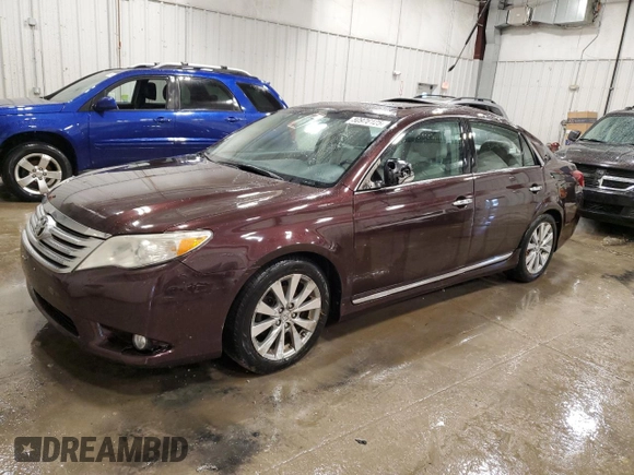 2011 Toyota Avalon with VIN 4T1BK3DB9BU409850, listed as a Copart auction lot 50976125 with 136,691 mi miles and Non Repairable. Bid and sale history available at DreamBid. Image 1.