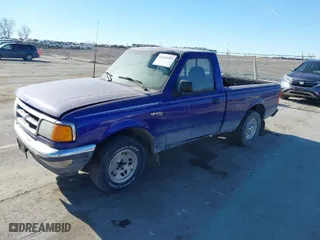 1996 Ford Ranger XL with VIN 1FTCR10A9TUA63838, listed as a IAAI auction lot 41369797 with 91,279 mi miles. Bid and sale history available at carsss.com. Image 2.