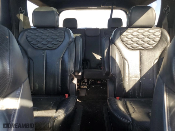 2022 Hyundai Palisade Calligraphy with VIN KM8R74HE0NU389471, listed as a Copart auction lot 46747995 with 51,704 mi miles and Salvage Title. Bid and sale history available at carsss.com. Image 10.